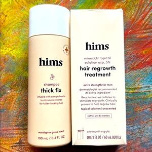 HIMS Hair set (The thick fix) bundle of 2 Brand New Set